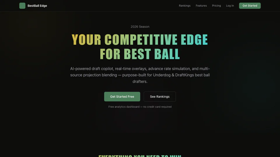BestBall Edge screenshot