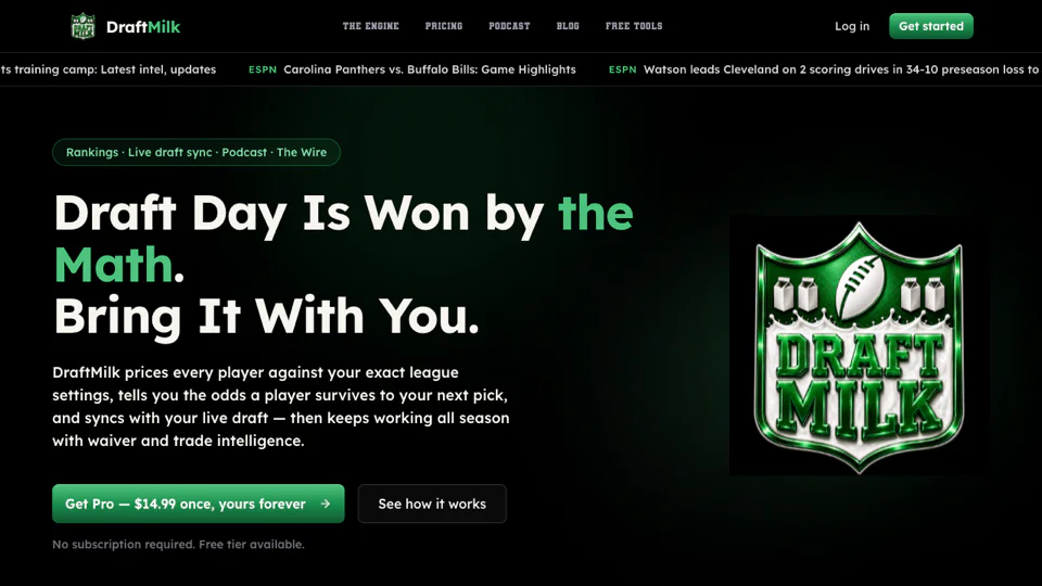 DraftMilk screenshot