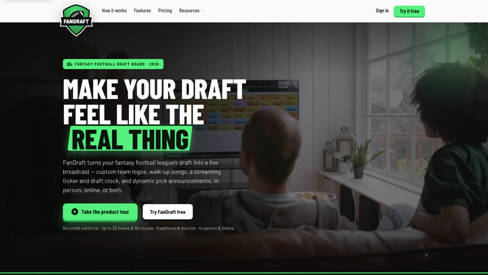 FanDraft screenshot