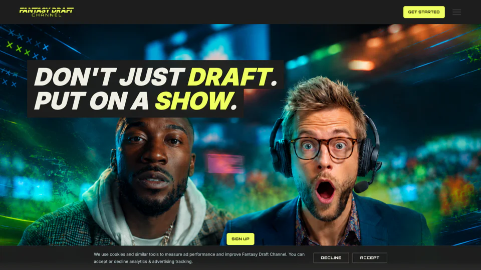 Fantasy Draft Channel screenshot