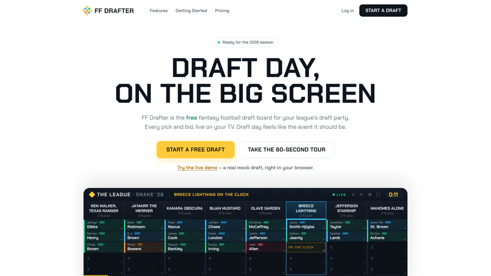 FFDrafter screenshot