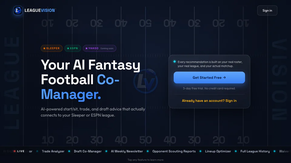 LeagueVision screenshot
