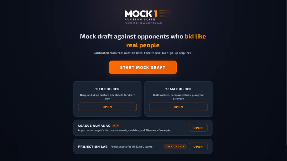 Mock1 screenshot
