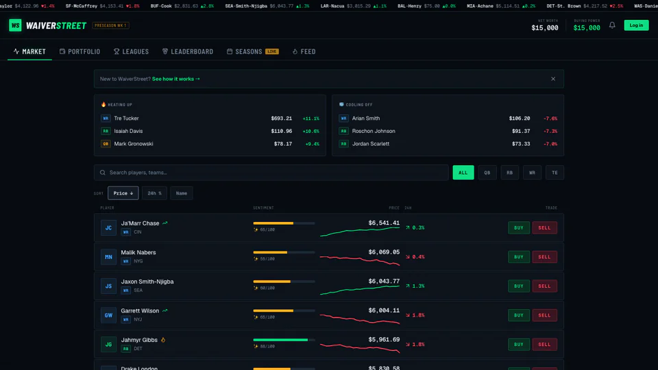 WaiverStreet screenshot